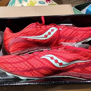 Saucony Red Running Shoes